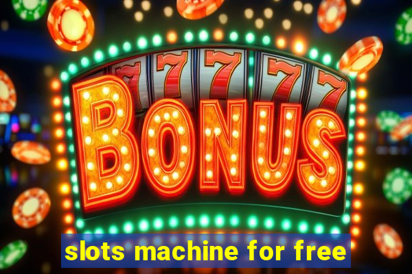 slots machine for free