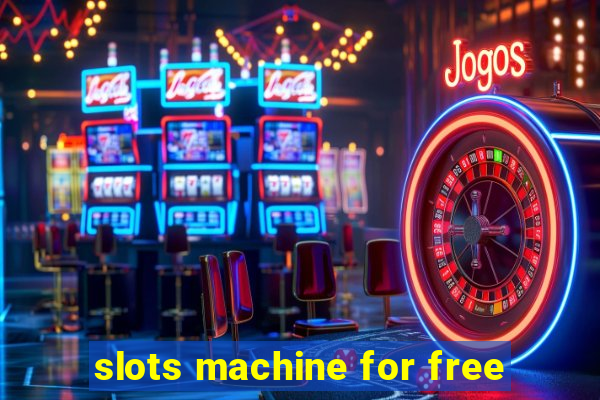 slots machine for free