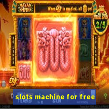 slots machine for free