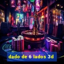 dado de 6 lados 3d