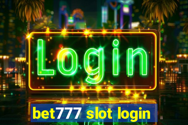 bet777 slot login