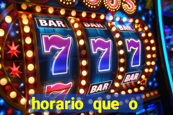 horario que o fortune tiger paga