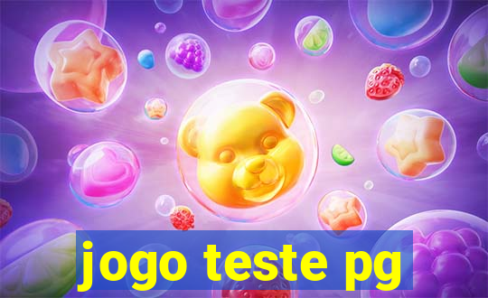 jogo teste pg