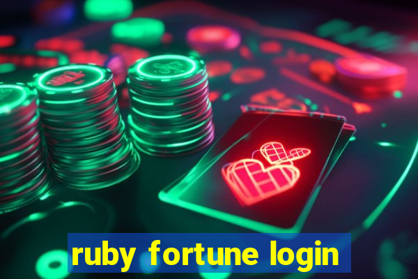 ruby fortune login