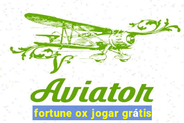 fortune ox jogar grátis