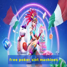 free poker slot machines