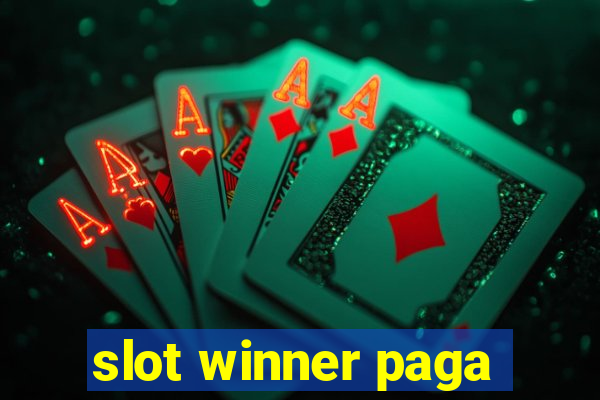 slot winner paga