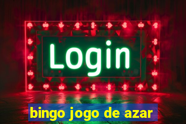 bingo jogo de azar