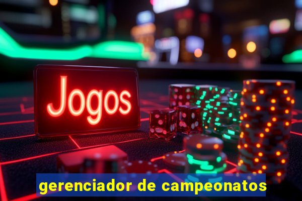 gerenciador de campeonatos