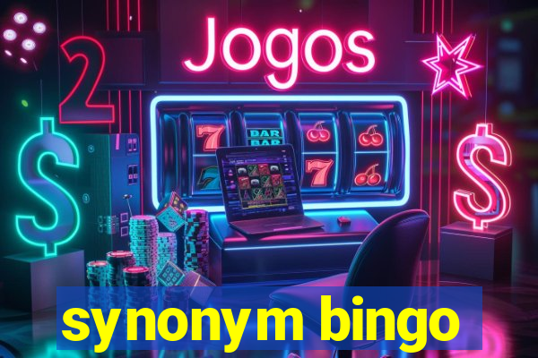 synonym bingo