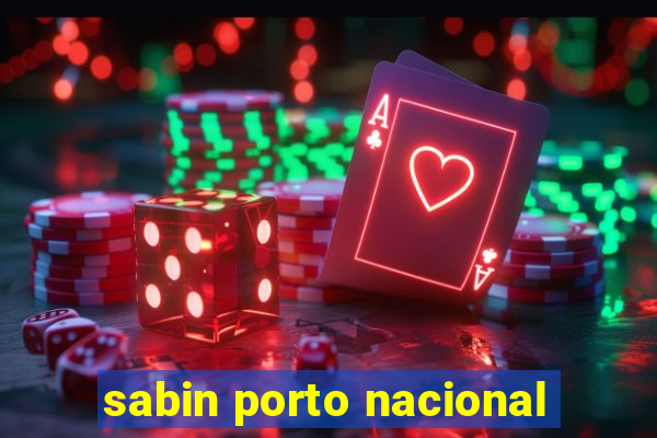 sabin porto nacional