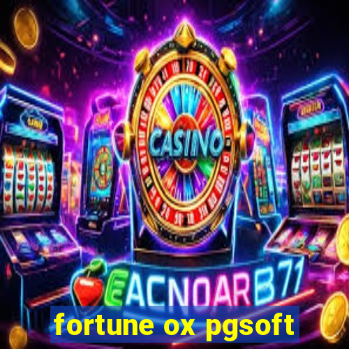 fortune ox pgsoft