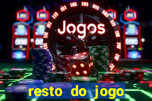 resto do jogo placar atual