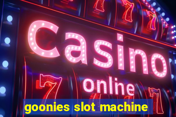 goonies slot machine