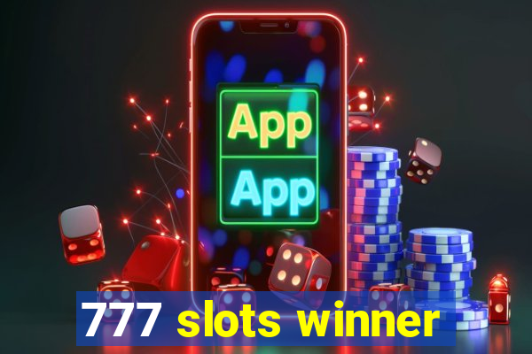 777 slots winner