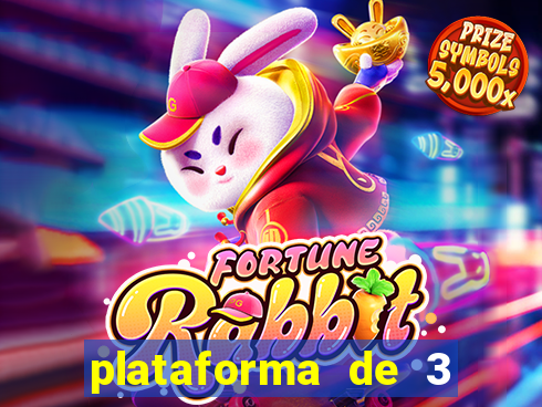 plataforma de 3 reais slots