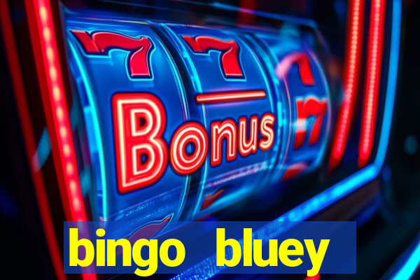 bingo bluey personajes png