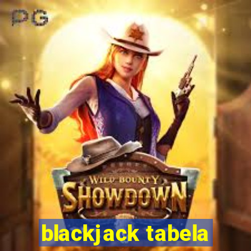 blackjack tabela