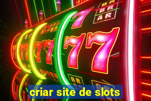 criar site de slots