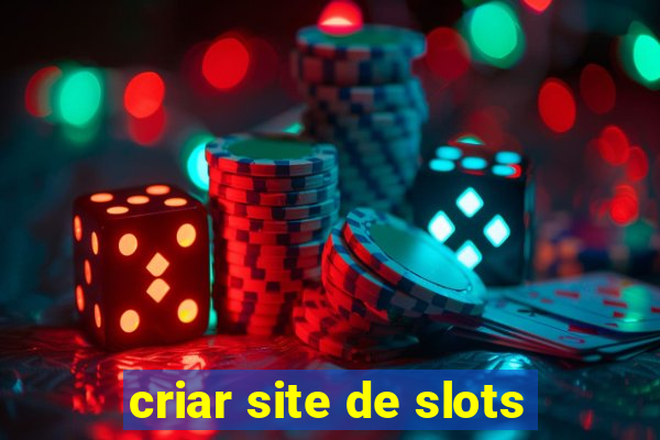 criar site de slots