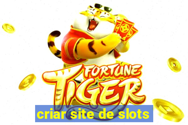 criar site de slots