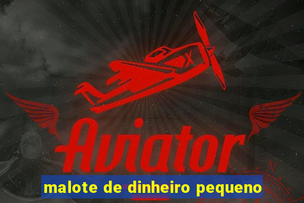 malote de dinheiro pequeno