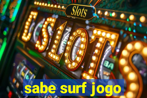 sabe surf jogo