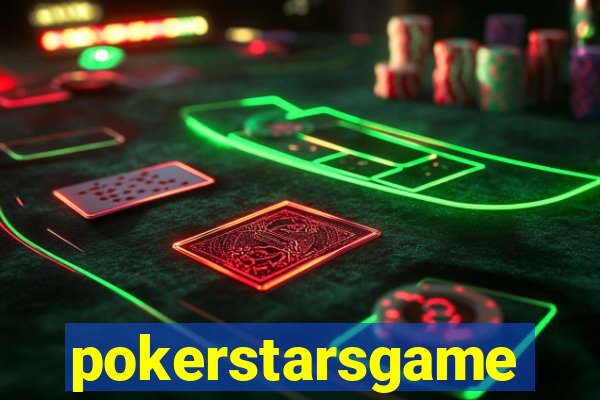 pokerstarsgame