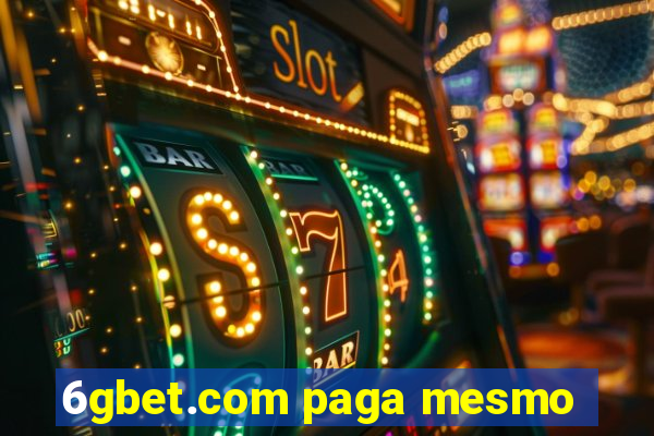 6gbet.com paga mesmo