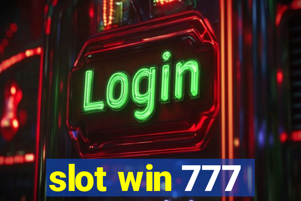 slot win 777