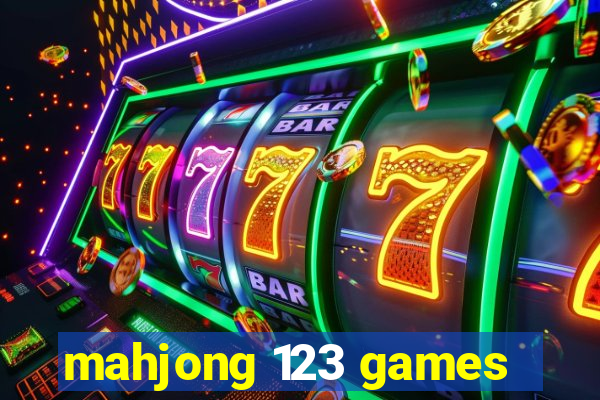 mahjong 123 games