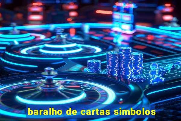 baralho de cartas simbolos