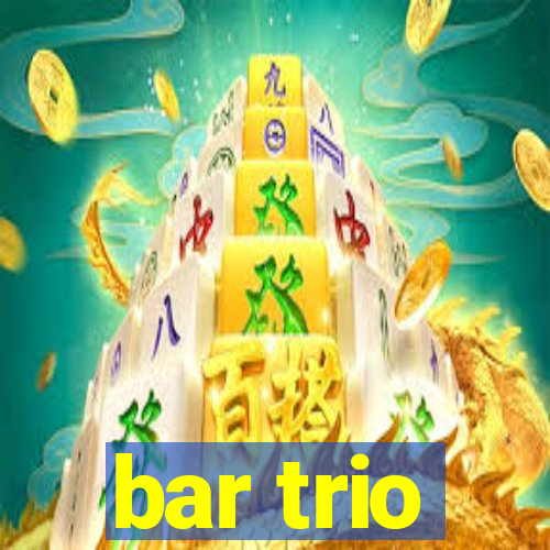 bar trio