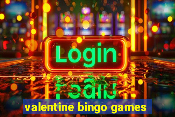 valentine bingo games