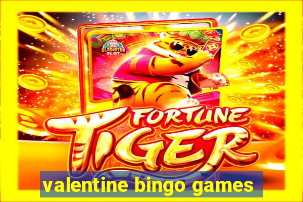 valentine bingo games