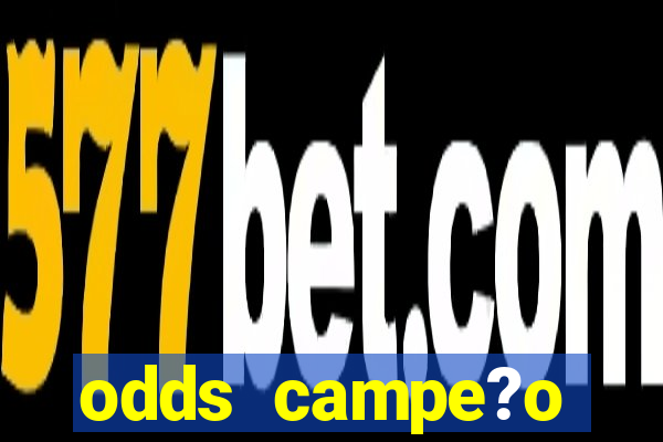 odds campe?o brasileiro 2023