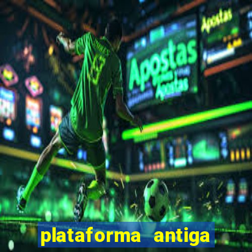 plataforma antiga de jogos