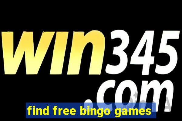 find free bingo games