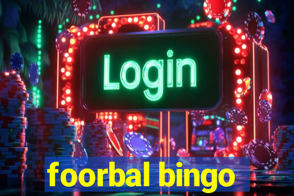 foorbal bingo