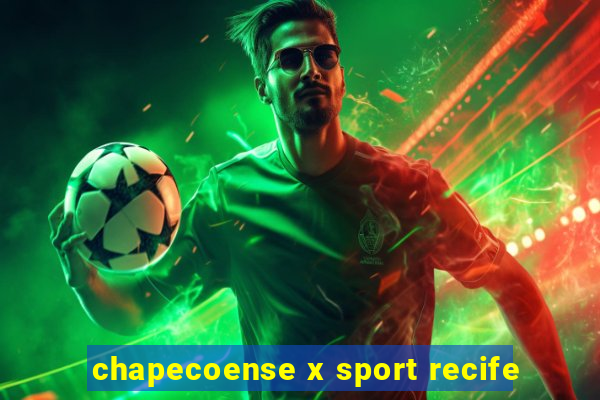 chapecoense x sport recife