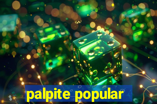 palpite popular