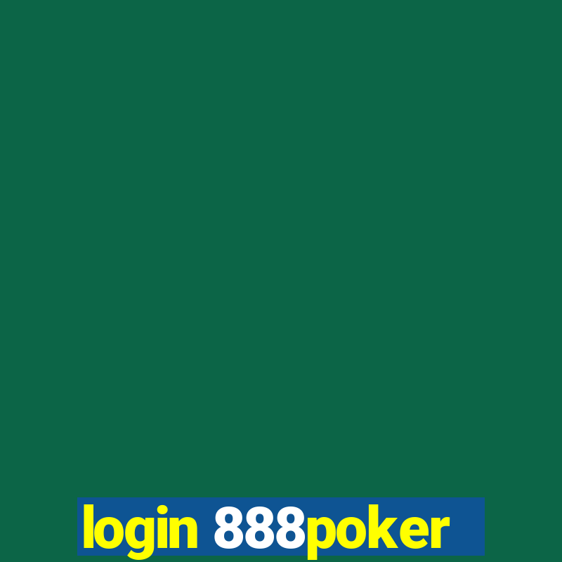 login 888poker