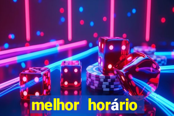 melhor horário para jogar fortune mouse