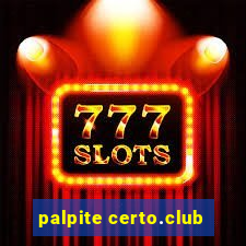 palpite certo.club