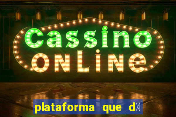 plataforma que d谩 b么nus no cadastro