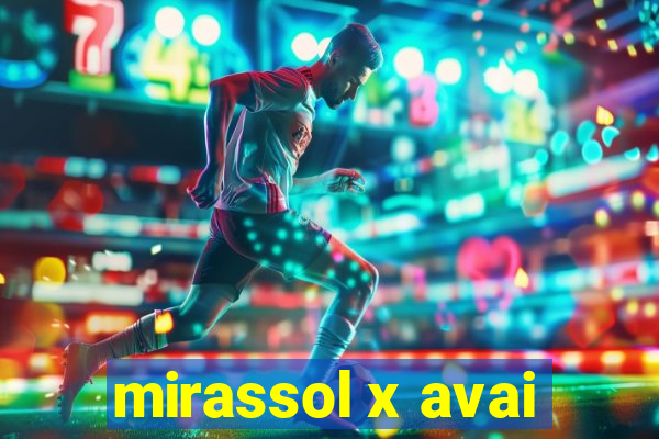 mirassol x avai