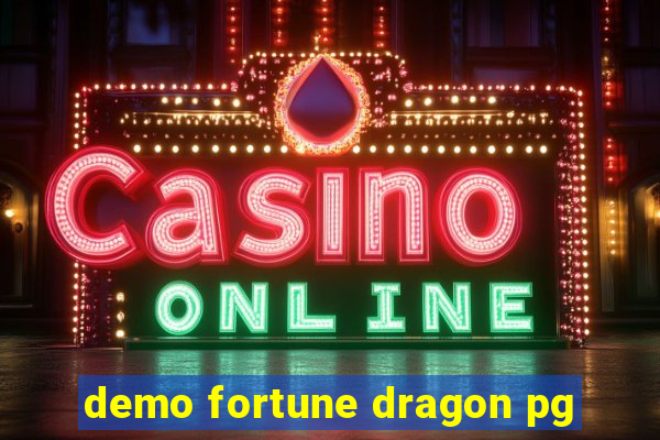 demo fortune dragon pg