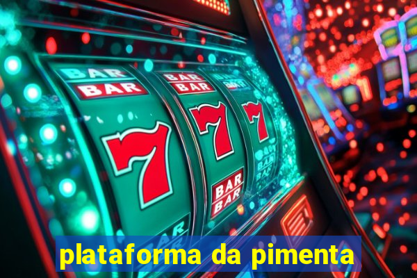 plataforma da pimenta