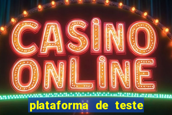 plataforma de teste de jogos pg