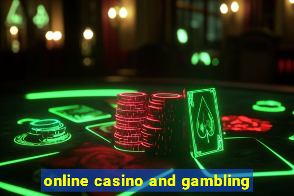 online casino and gambling